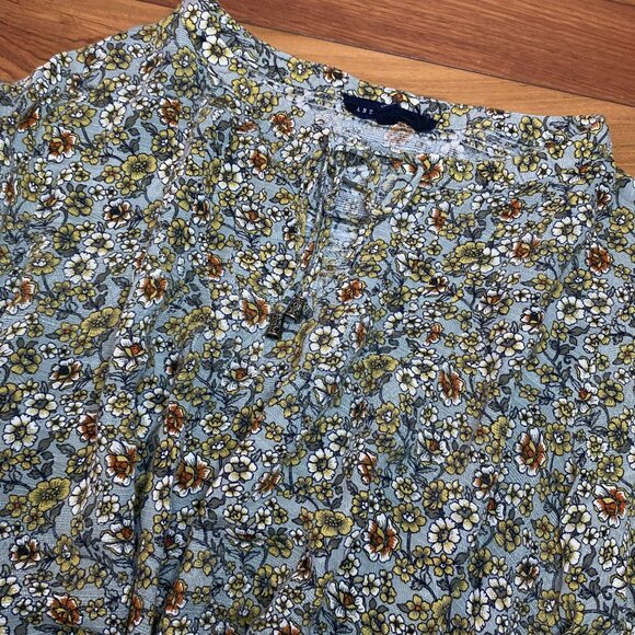 Boho Hippie Blouse size Medium - Picture 7 of 9